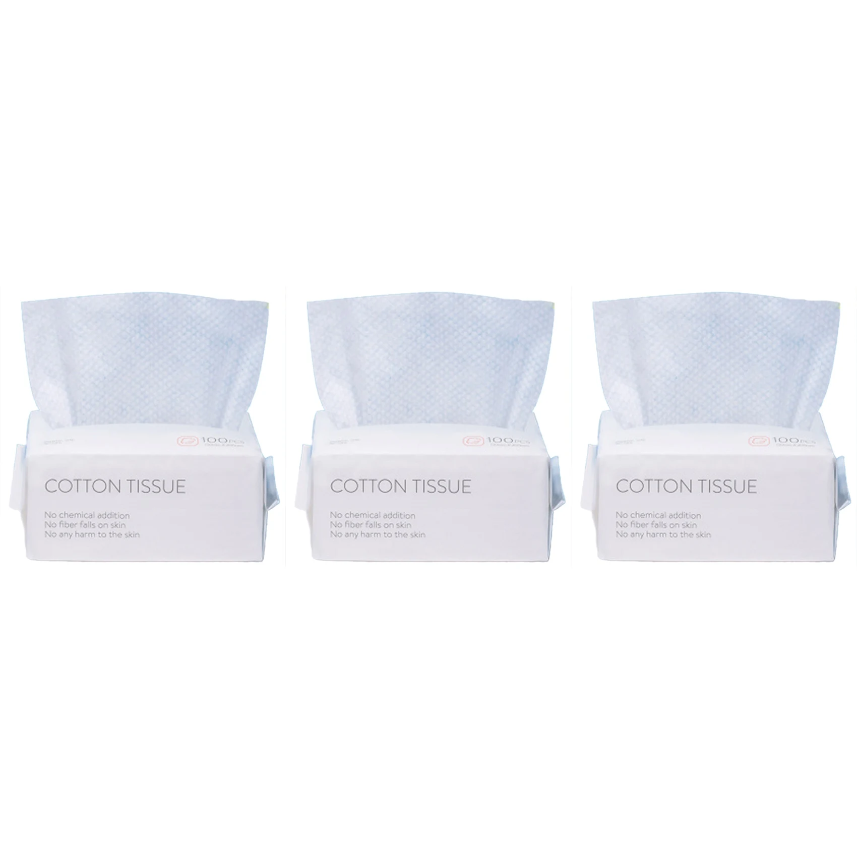300PCS Disposable Wash Face Towel, Clean Face Towel, Make Of Cotton, Remove Makeup Towel, Wash Facial Tissue-AT36