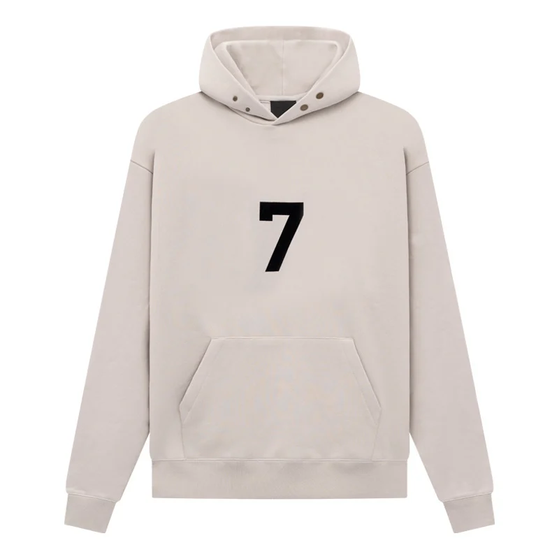 Season 7 Hooded Sweater High Street Loose Fitting Men's Hoodies Fashion Autumn and Winter