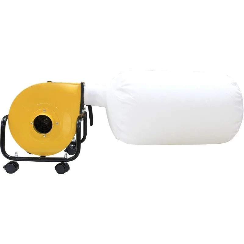 

1HP Portable Dust Collector for Woodworking, 300 CFM Dust Collector with Wheels& 13 Gallons Bag, DC-A 2023