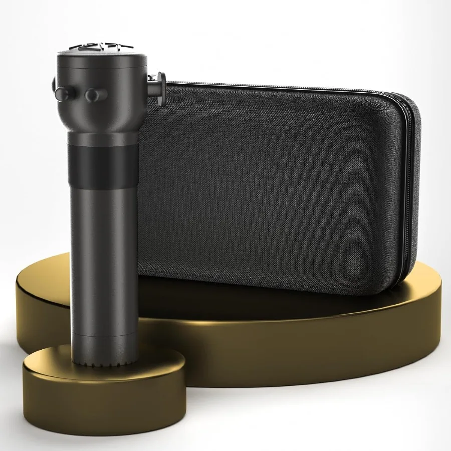 

Пистолет для массажа глубоких тканей спины для спортсменов и активных индивидуальных перкуссионных массажеров с 3 насадками и бесщеточным устройством на 8500 об/мин