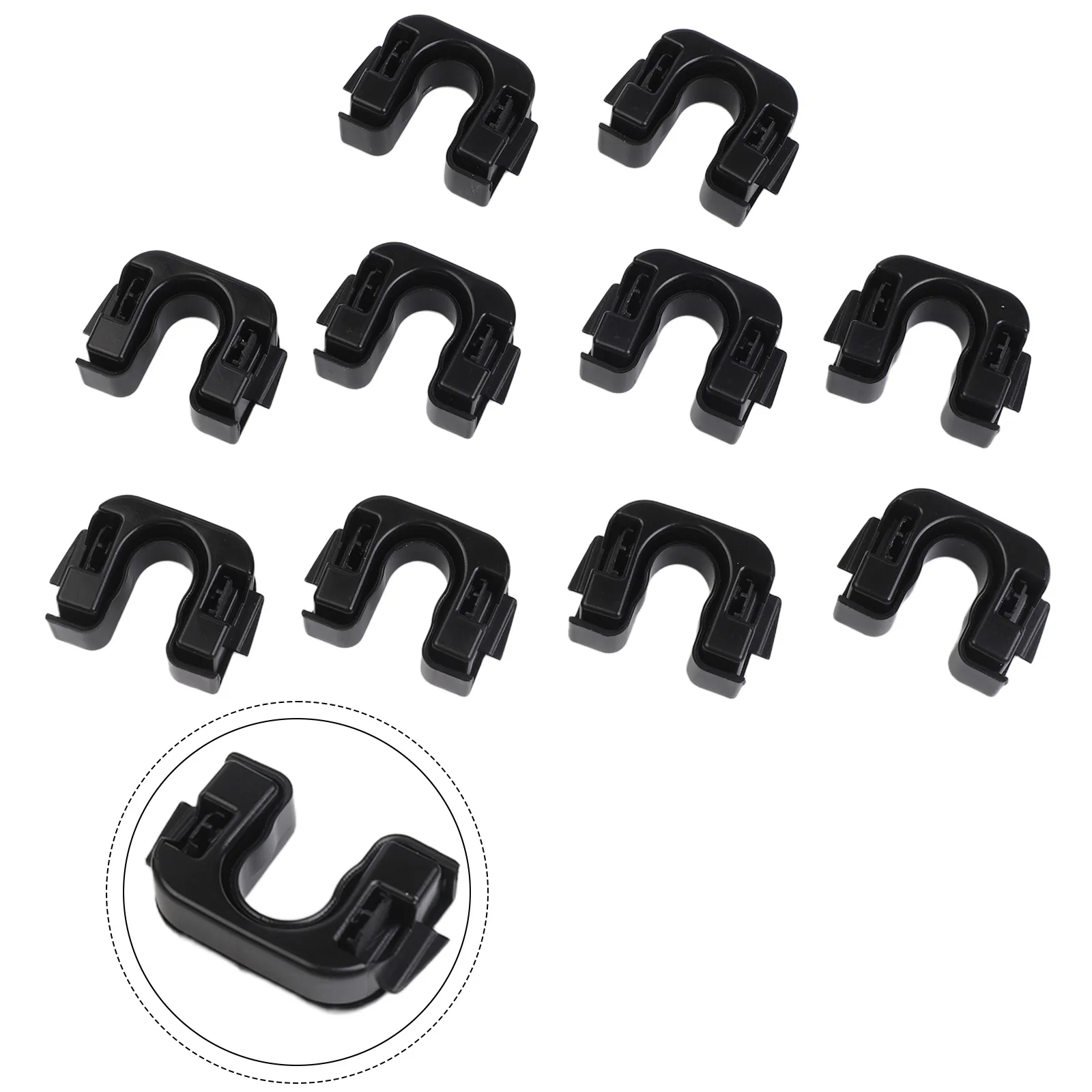 For Ford for fiesta Mk7 Rear Shelf Fasteners Boot Cover Bracket As Shown In The Figure 10 Pair Package Easy Installation Design
