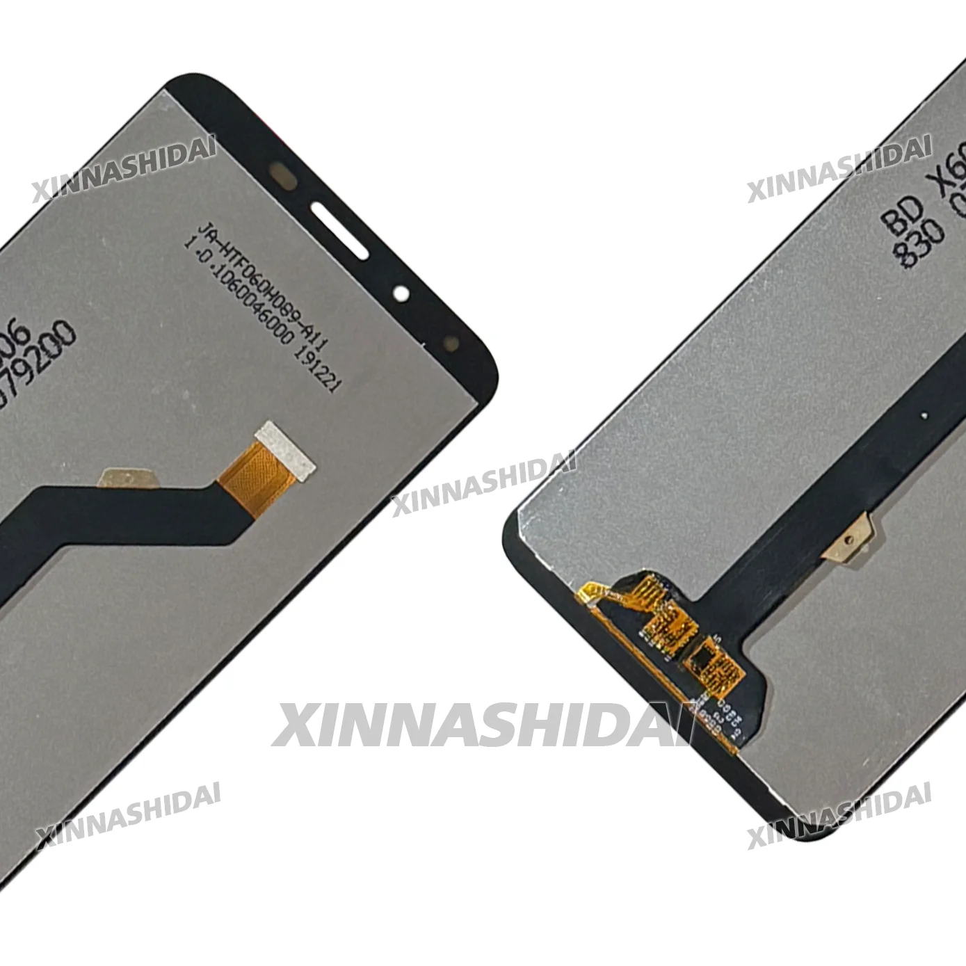 6.82 "جديد ل انفينيكس X606 شاشة الكريستال السائل مجموعة المحولات الرقمية لشاشة تعمل بلمس لوحة زجاجية X606 استبدال