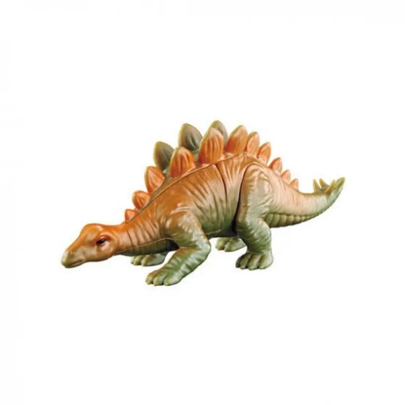 Original Bandai Gashapon Dinosaurs of The World Qversion Mini Animal Action Figure Model Toys Gifts Cartoon Character Collection