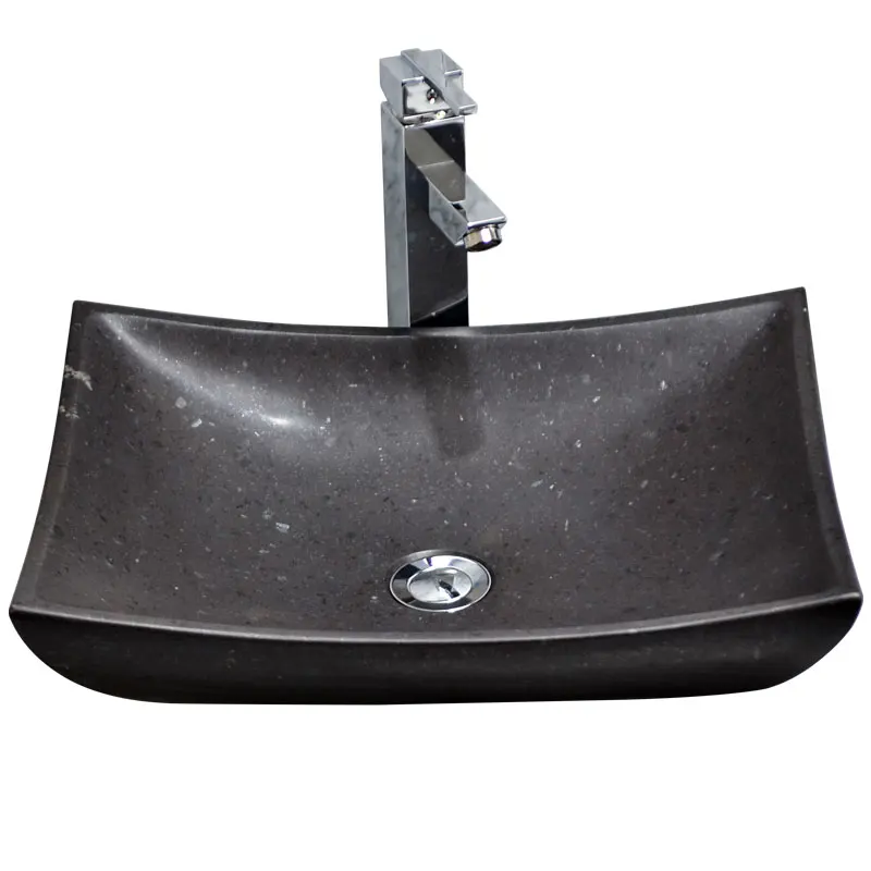 

Marble art stage basin wash basin household bathroom modern simple balcony wash basin