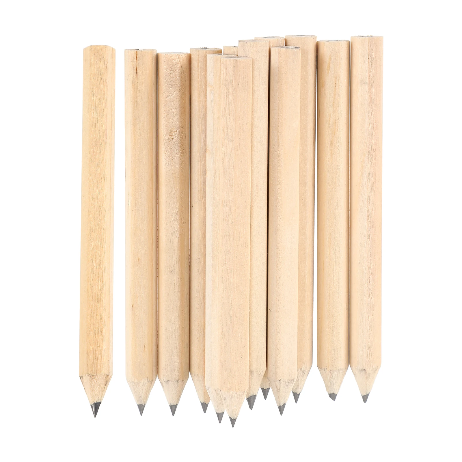 

50 Pcs Drafting Tools Erasable Short Wood Practical Small Writing Pencils Pencils Writing Pencil Golf Accessories