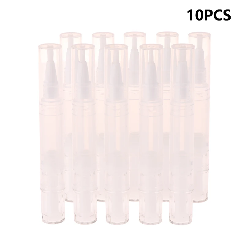 

Capacity 5ml Nail Oil Pen Empty Refillable Pen Cuticle Oil Pen Brush Tip Eyelash Growth Liquid Nail Polish Cuticle Oil Pen