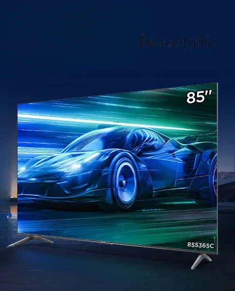 85 inch 4K high definition intelligent voice game TV full screen LCD TV high value atmosphere