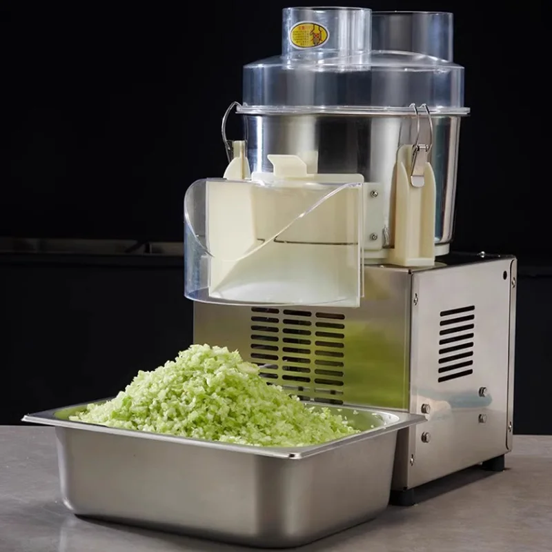Mesin Pemotong Sayur Mesin Penghancur Sayuran Listrik Komersial Mesin Pengisi Sayuran Pemotong Ayam Makan Peternakan