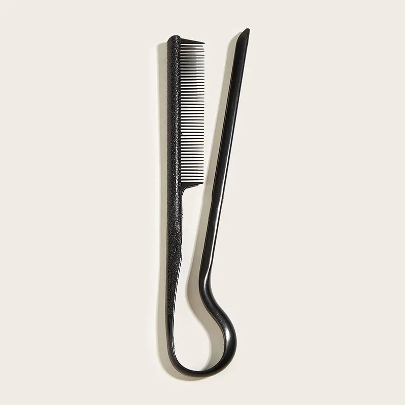 

Useful Hair Straighten Salon Comb Hairdressing Smooth Tool Hold Tongs Hair Styling Tools for Women Hair Brush Straightener