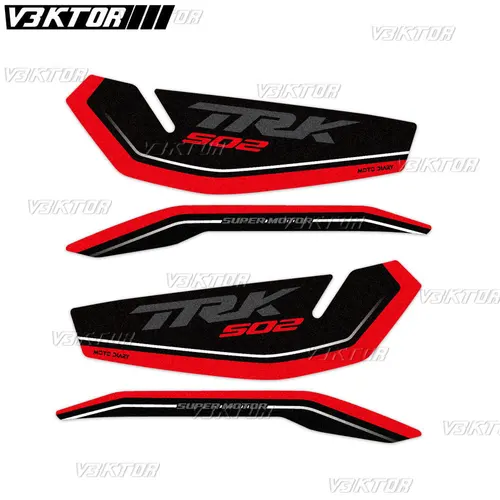 Imagen 2 del producto Para Benelli TRK502 TRK 502 X TRK 502X 2020-2025 2024 pegatinas protectoras de manos para motocicleta calcomanías protectoras de mano