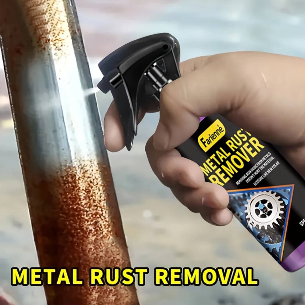 FARIENNE Spray de restauration de métaux robuste – Dissolvant de rouille, de corrosion et d'ternissement pour moyeux de roues automobiles, ustensiles de cuisine, outils