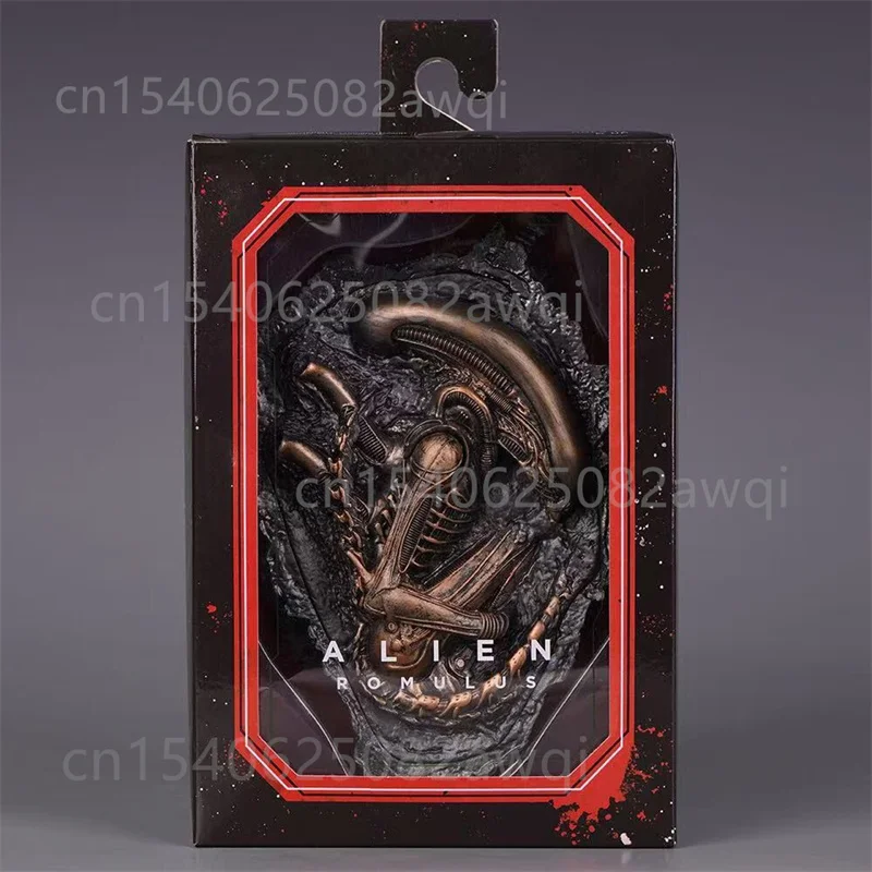 NECA ALIEN Romulus Actionfigur Romulus Zubehörset Facehugger Ultimate Scorched Xenomorph Sammlermodell Spielzeugdekoration