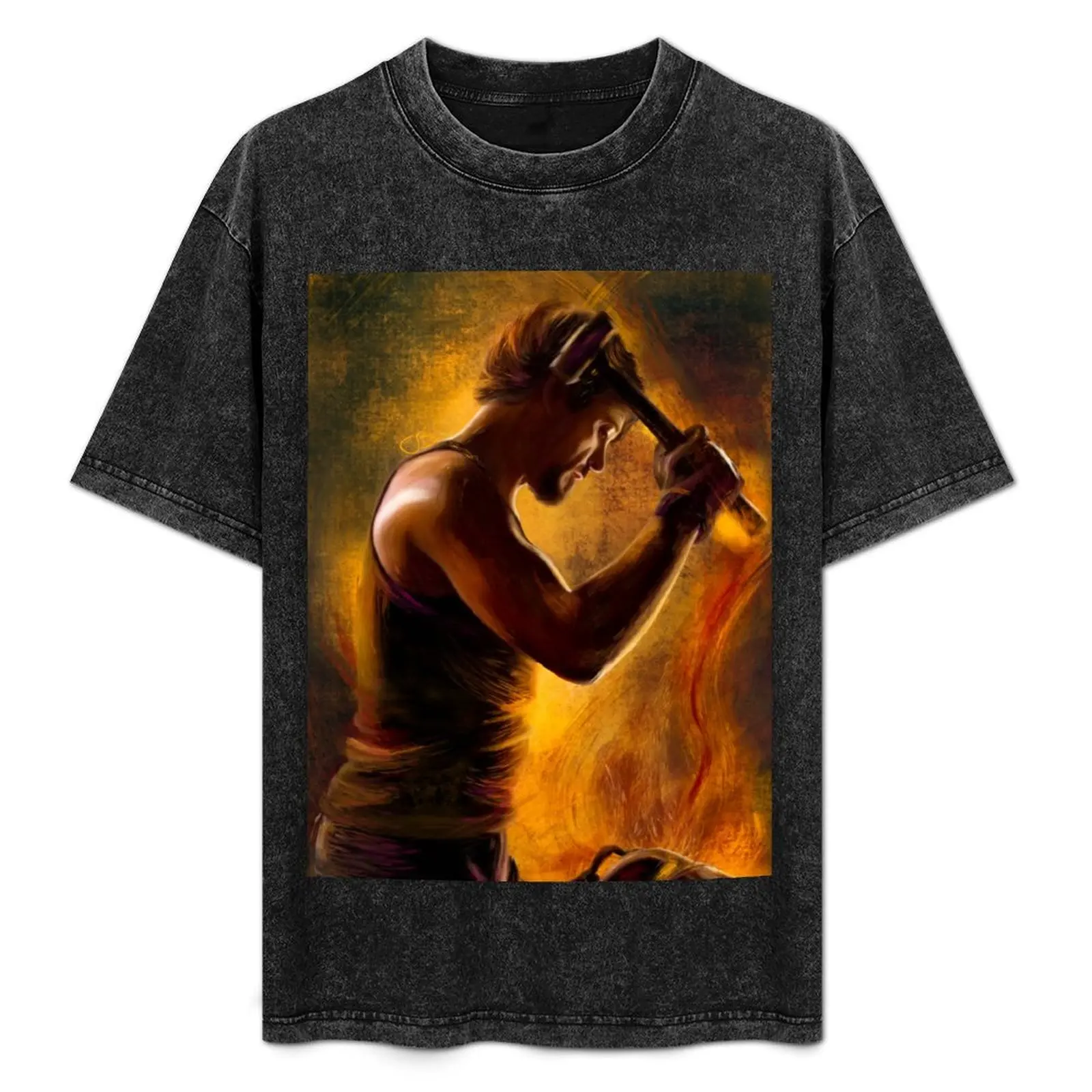 

Tony Stark T-Shirt Summer Print Short Sleeve Tee