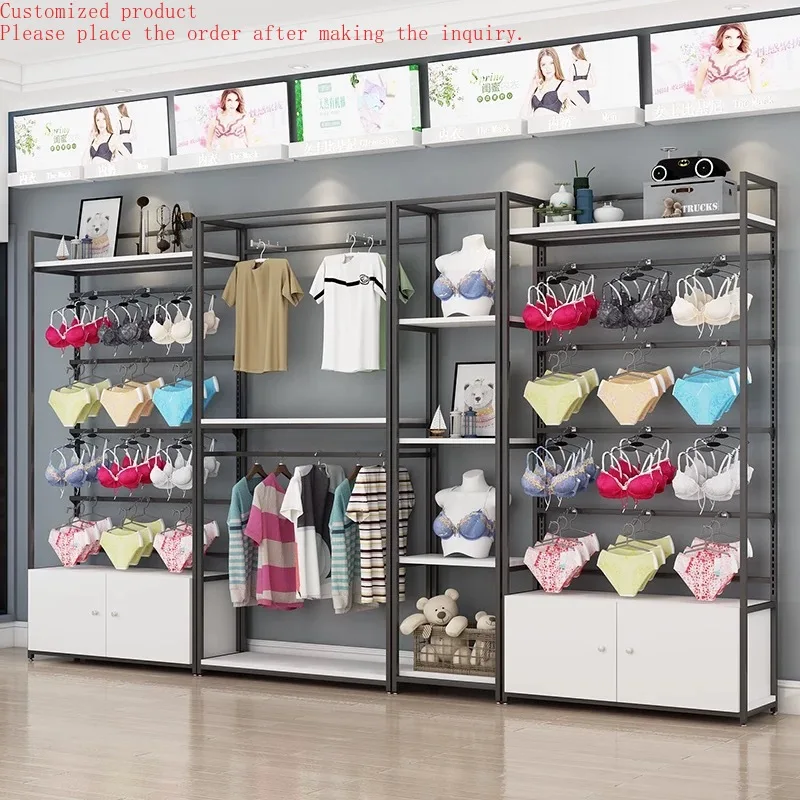 

Custom.Women Bra Display Fixture Lingerie Showroom Underwear Shop Decoration for Interior Store Design