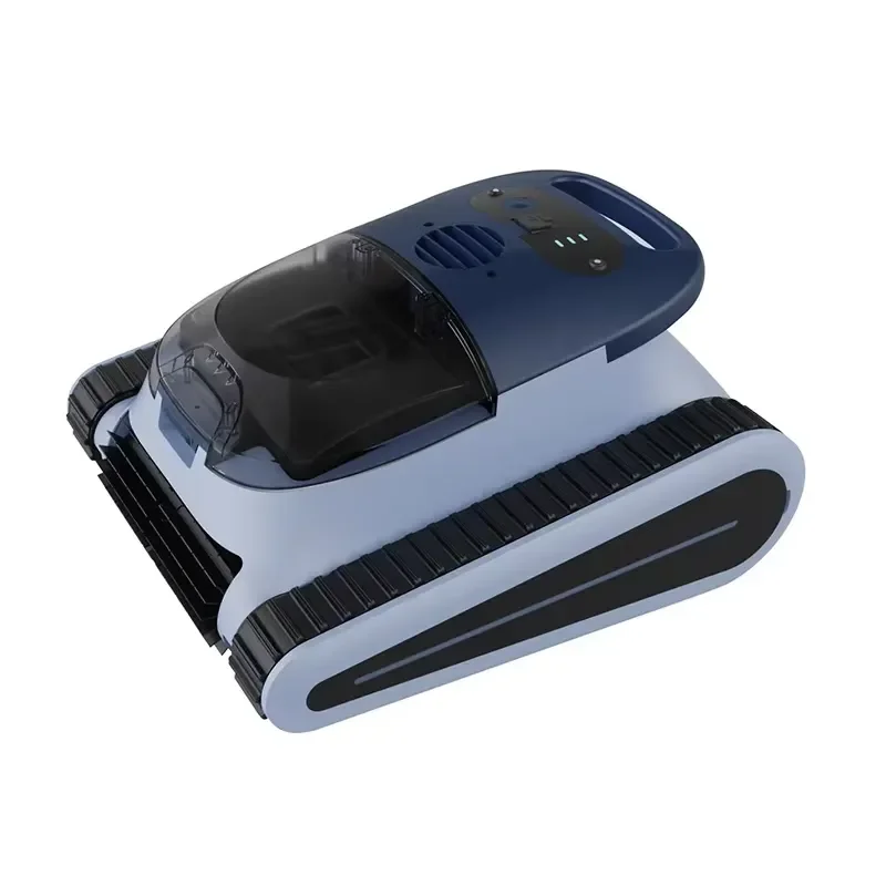 STROVAN Swimming Pool Cleaning Robot Automatic Multi-Plug Powered High Efficiency ABS Rubber for Above-Ground & In-Ground