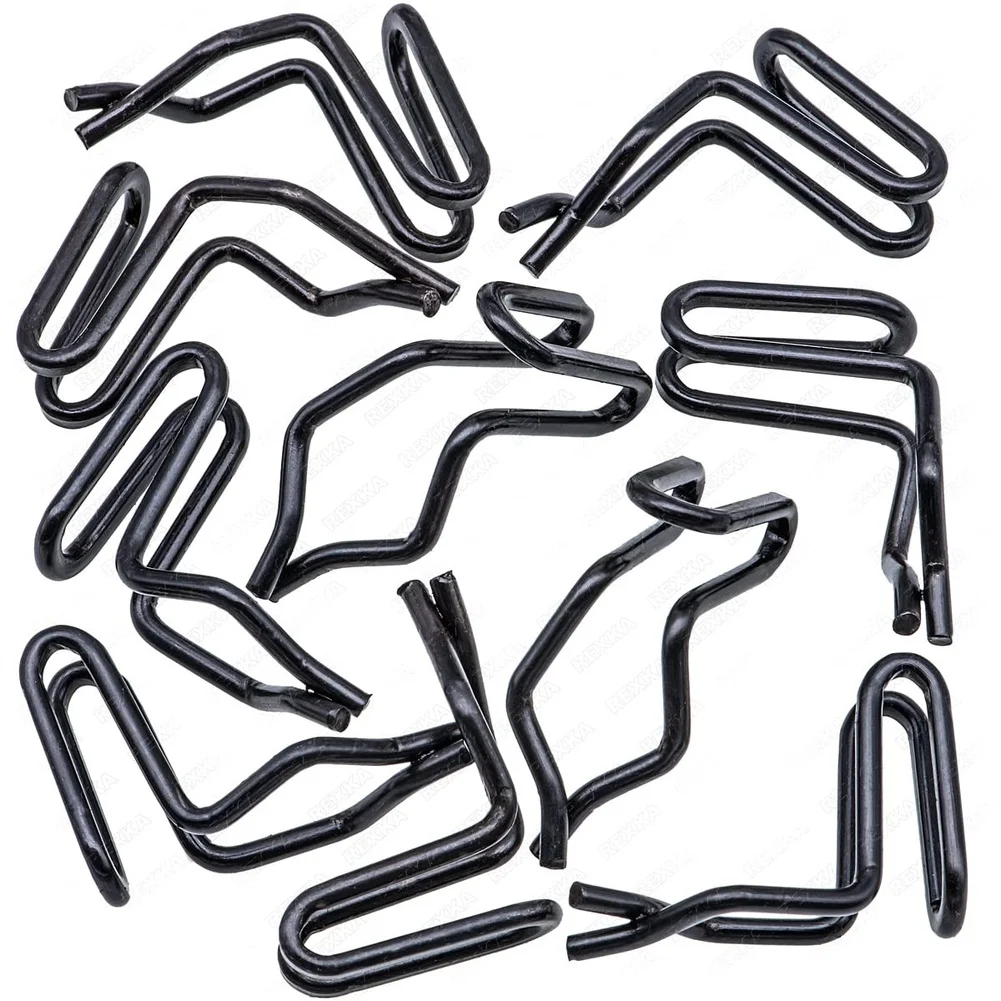 /20pcs /Black /PP Door Panel Clips Trim Retainers Set For 1975 For Ford Models Car Interior Fasteners Accessories