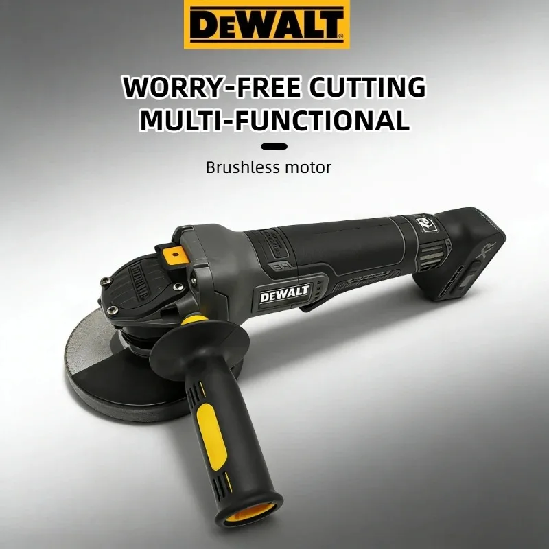 

Бесщеточная угловая шлифмашина DEWALT DCG406, 125 мм, с плоской головкой, без аккумулятора и зарядного устройства, для резки, на литиевой батарее