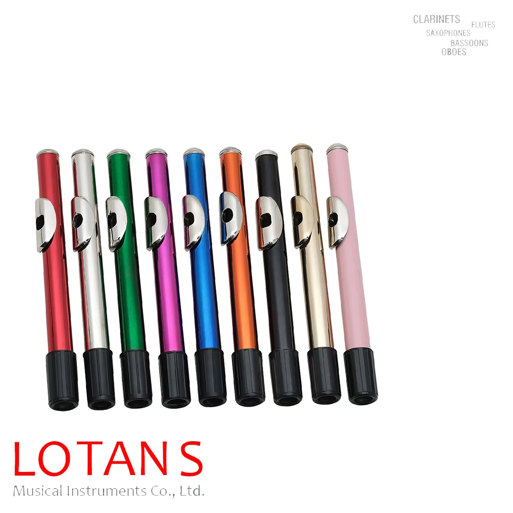 High Quality Manufacturer Direct sales Hand polished voice Pure 16 hole Metal Flute Head