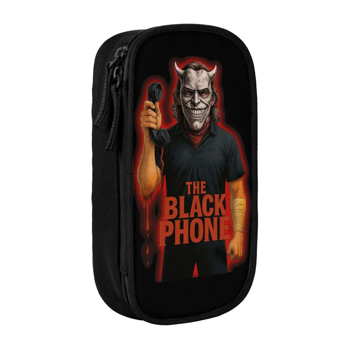 

Grabber The Black Phone Pencil Cases Pencilcases Pen Holder for Student Large Storage Bag Students School Zipper Stationery