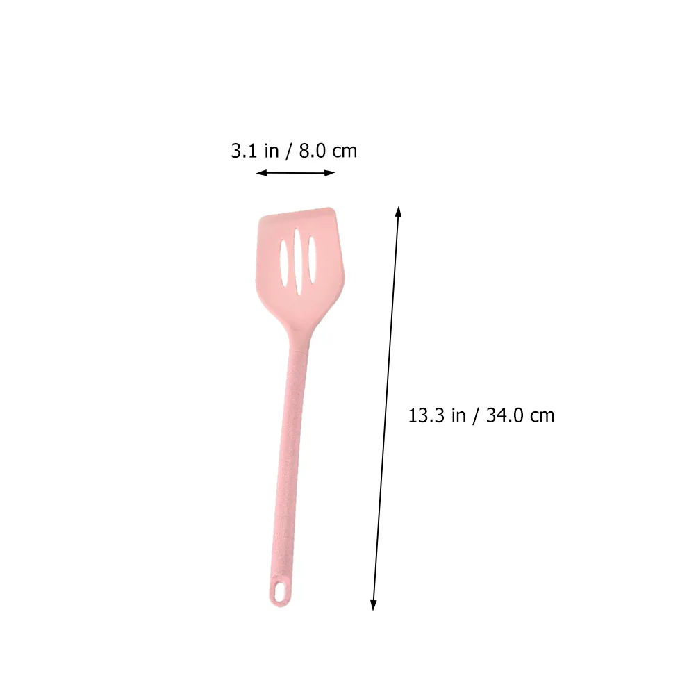 

Silicone Kitchen Utensil Kit Premium Practical Storage Bucket Easy Clean Stir Fry Wooden H Ergonomic Design Cooking