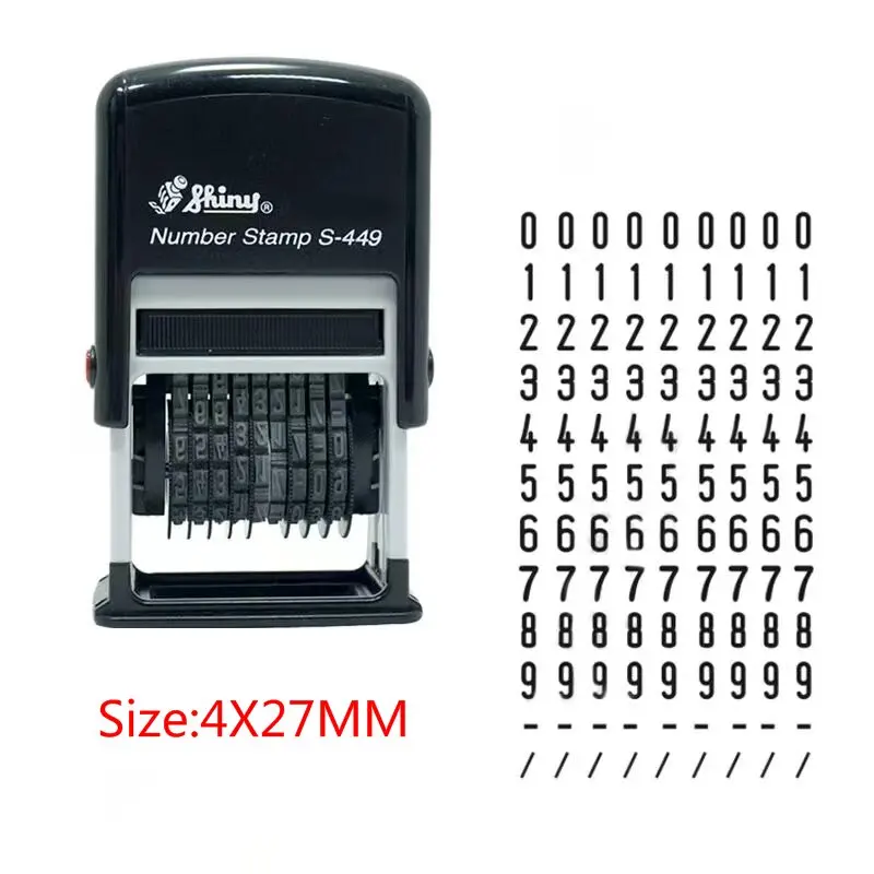 Nuevo sello inverso de fuerza S-449 sello de código ajustable digital automático fuera de tinta codificación de fecha de número de lote de 9 dígitos