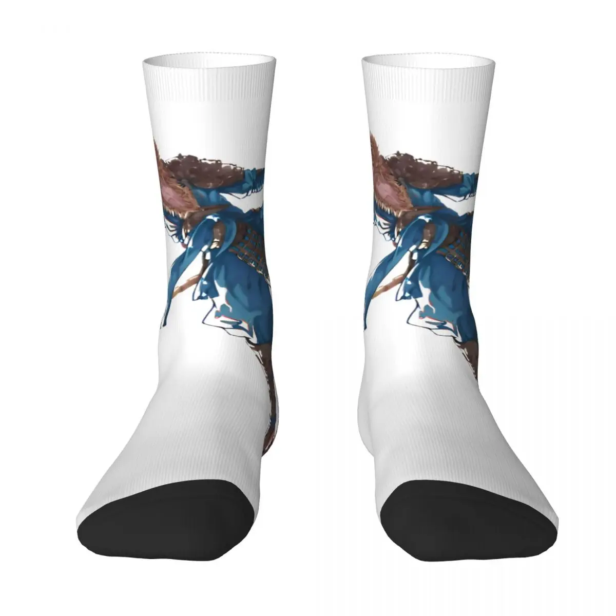 Black Myth Wukong Stockings Graphic Novelty Socks Autumn Non-Slip Socks Men's Outdoor Breathable Socks