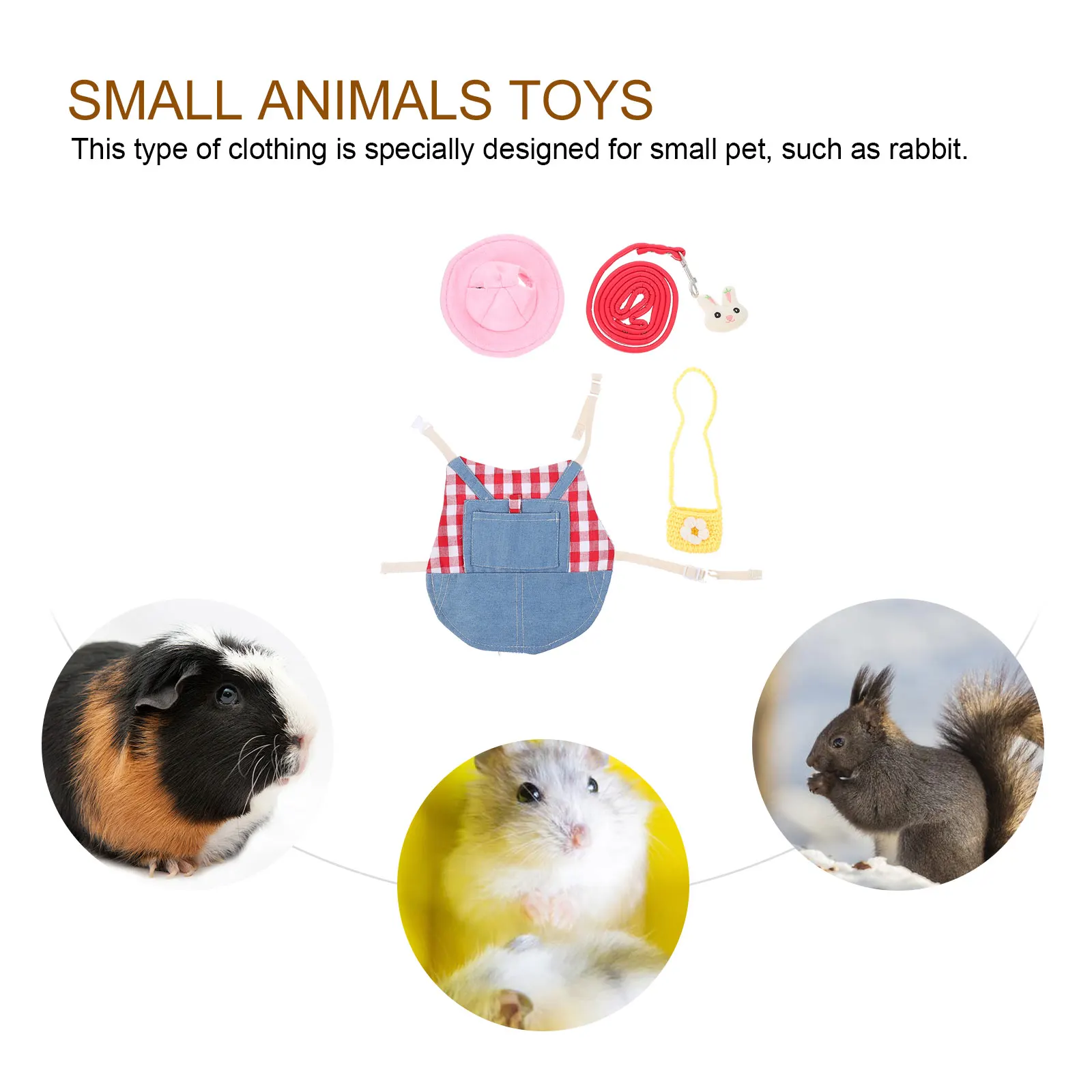 

Costumes Pet Clothing for Bunny Decorate Outfits Accessories Bunnies