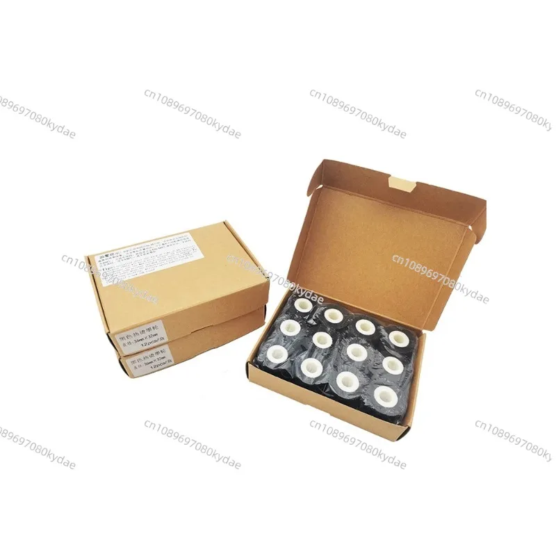 Black 36x16mm 36x32mm 36x36mm 36x40mm 36x35mm 40x40mm hot stamp coder ink roll for 380 coding sealing machine
