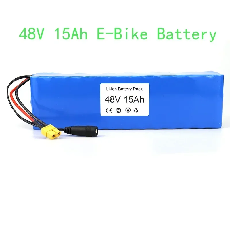 100% New 48V Lithium Battery 48V Ebike Battery, Ebike Battery 10Ah/15Ah/20Ah  T-Plug, XT60 Connector And  BMS For Ebike Battery