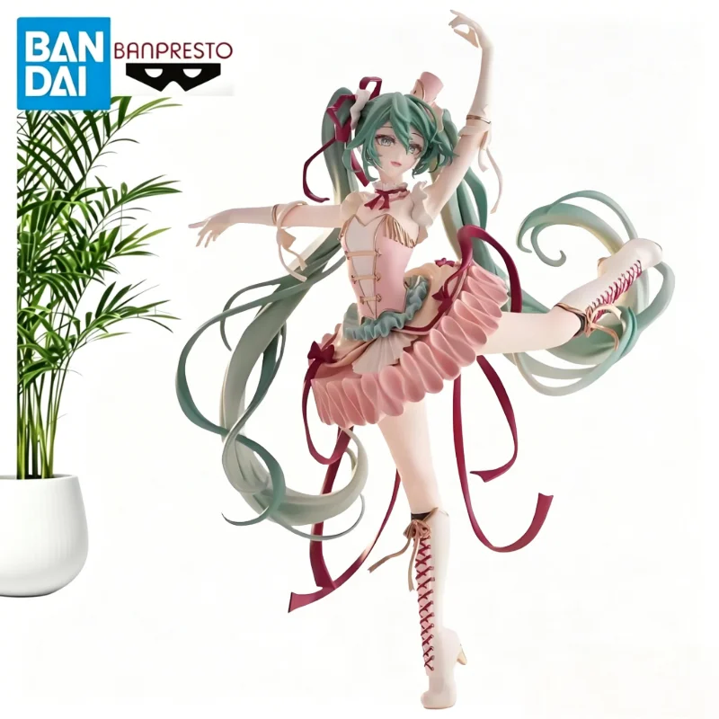 Banpresto Evolve Hatsune Miku Classical Tuning Le Casse-Noisette Figurine d'Anime Personnages Piapro Modèle en PVC Collection Jouet Cadeau AS