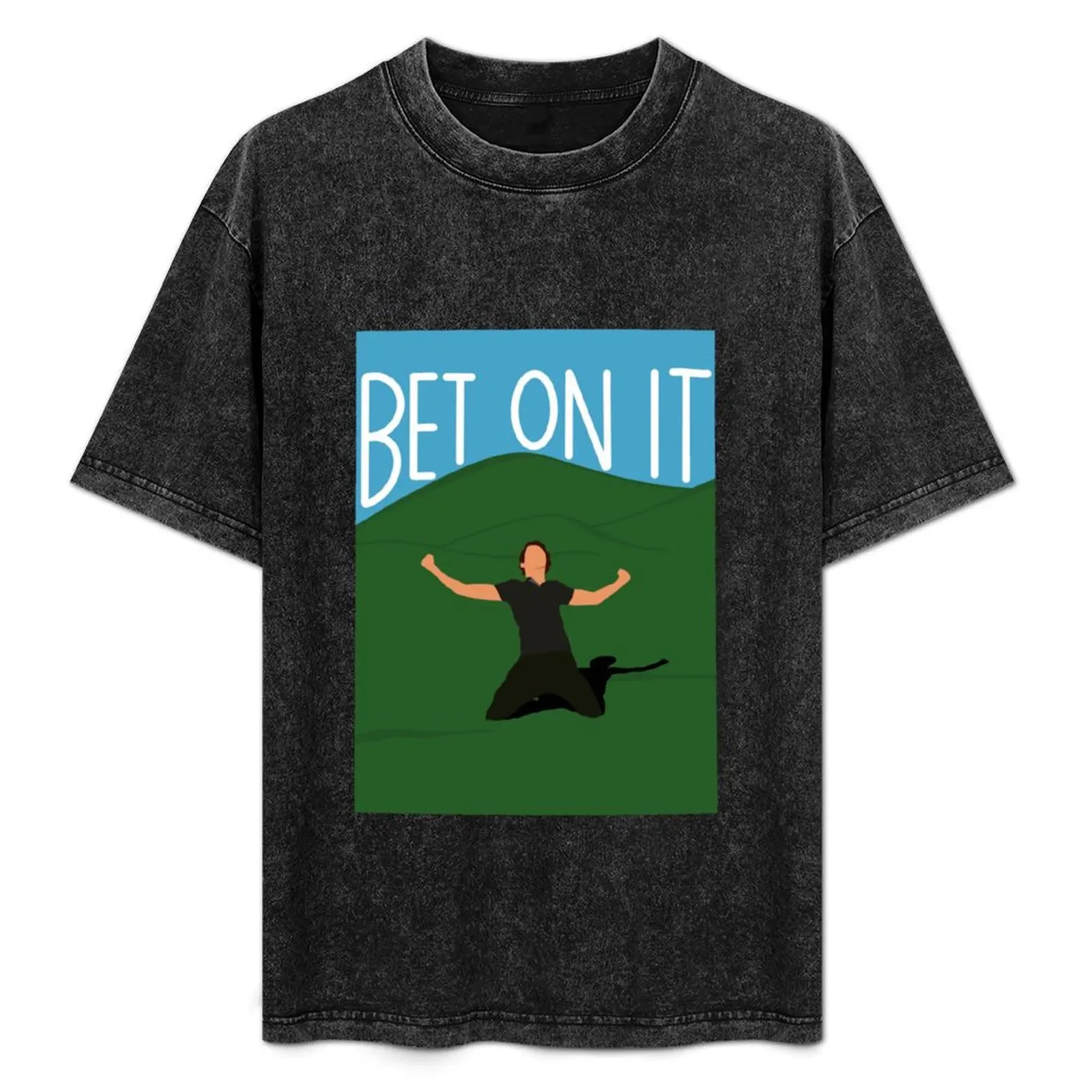 

Bet On It T-Shirt Basic Simple Casual Short Sleeve Tee