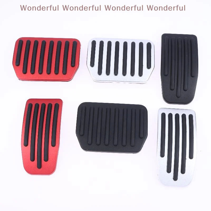 

Non-slip Foot Pedal Pads, Performance Metal Mats for Brake Rest, Vehicle Accessories for Model 3 Y Cars