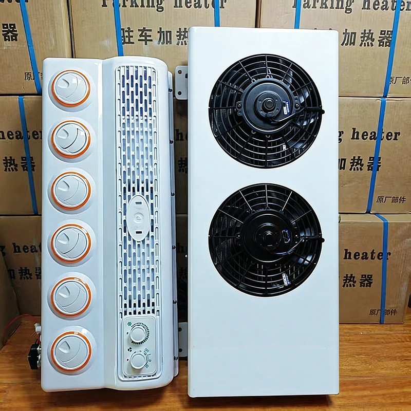 

Tractor Van Electric Cabinet Ac Conditioning 12v 24v AC Unit Parking Cooler Truck Cab air Conditioner for Excavator