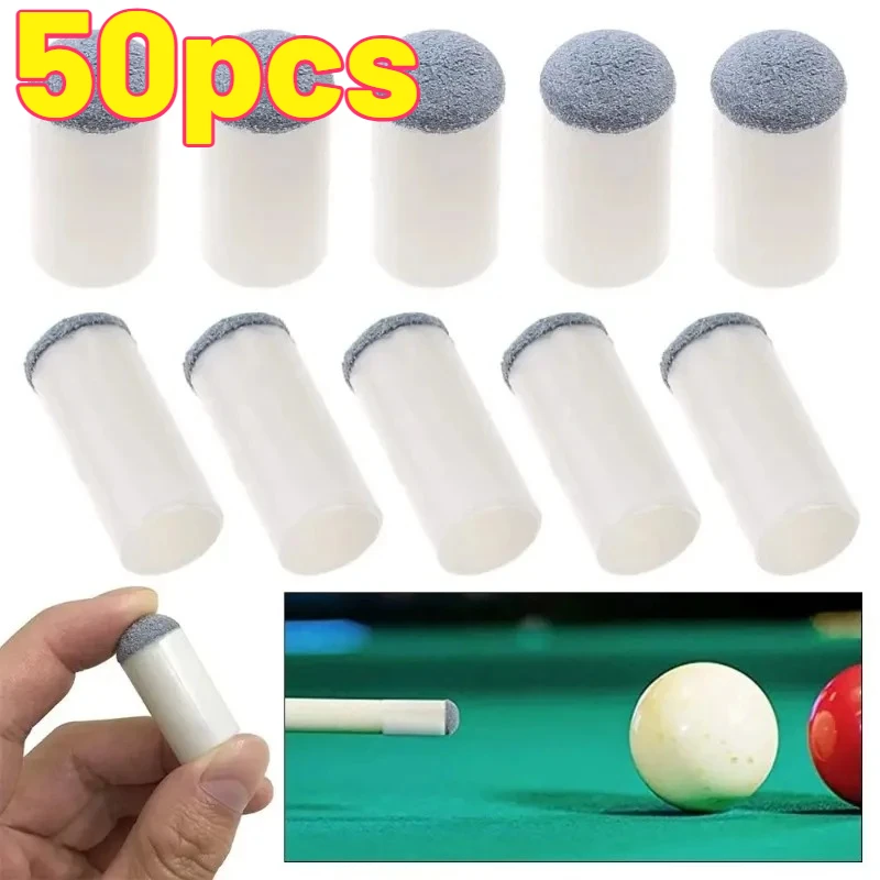 

Billiard Cue Tip Protector Covers Slip on Pool Snooker Cue Tip Protective Caps 9mm -13mm Anti Scratch Dustproof Pool Accessories