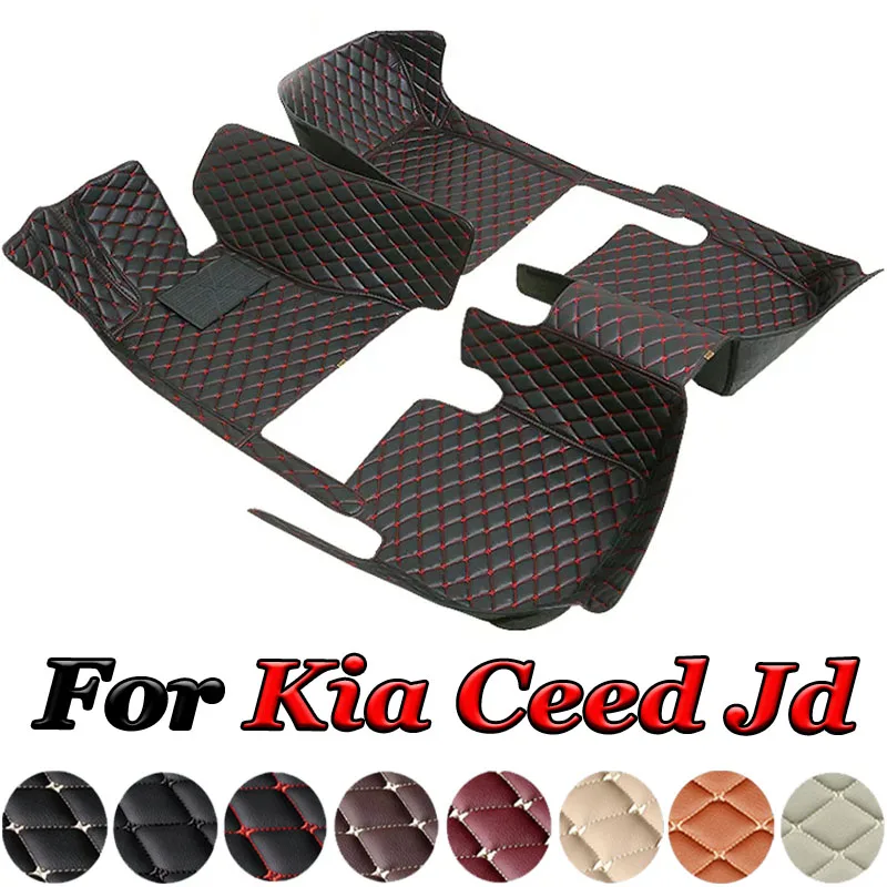 

Автомобильный напольный коврик для Kia Ceed Jd 2014 2015 2016 2017 2018 2019 мужской нескользящий роскошный женский коврик для ног коврики для интерьера автомобиля аксессуары