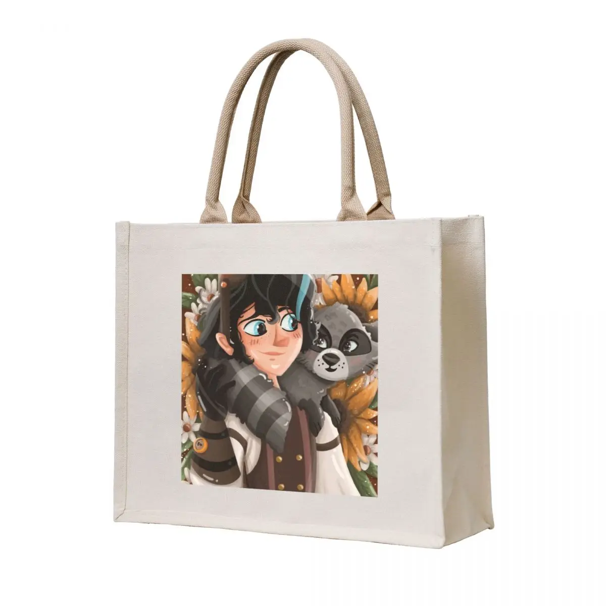 

Varian Tangled Print Tote Bag hand bags Handbags Gift bags foldable reusable bag