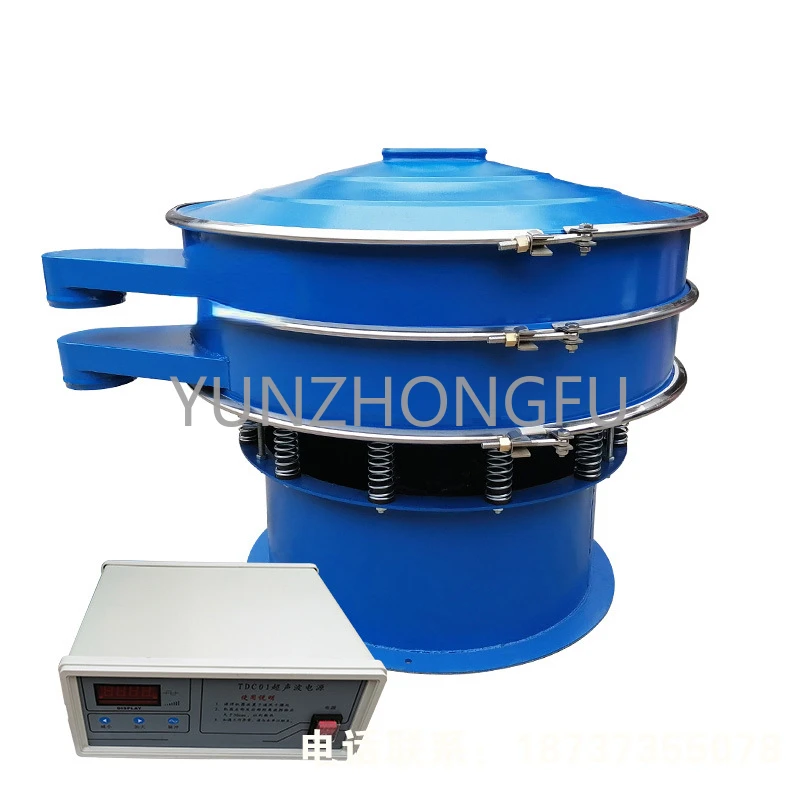 

Vibrating Screen Spin Vibration Sieve Three-Dimensional Ultrasonic Screening Machine round Shaker Screening Machine