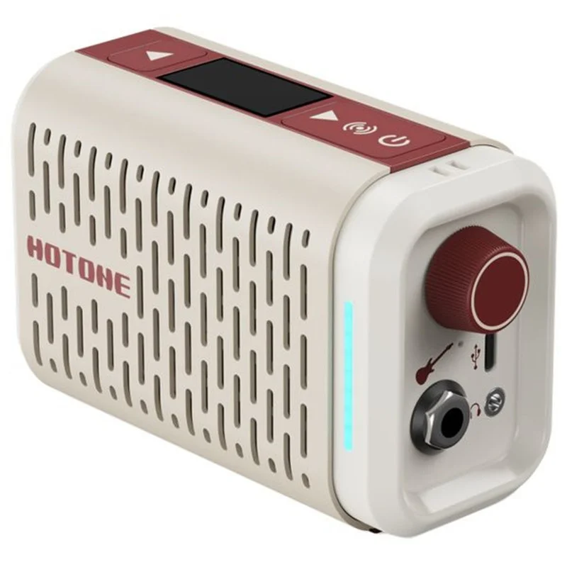 Hotone Pulze Mini Electric Guitar Acoustic Guitar Amplifier Effect Pedal Portable Bass Practice Amplifier Wireless Bluetooth