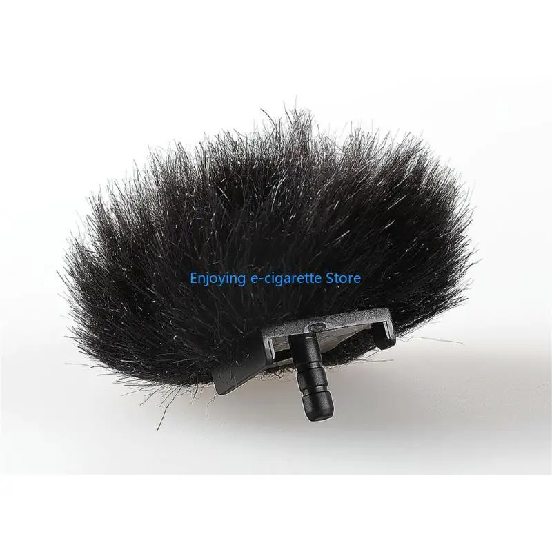Pelziger Windschutzscheiben-Muff für Außenmikrofone für 150 kabellose Lavalier-Mikrofone Y4QF – Detail 7