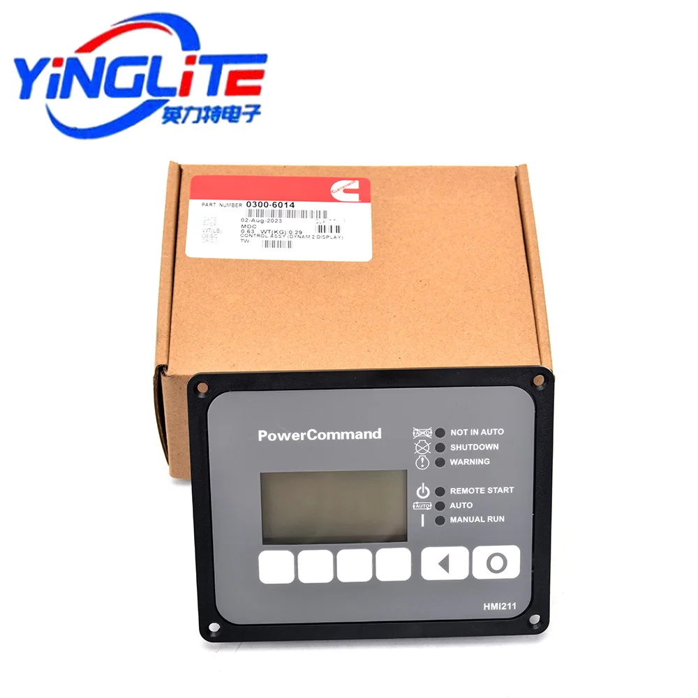 HMI211 Cummins Genuine New Generator Controller Control Panel Spare Parts 300-6014 Generator Parts Accessories