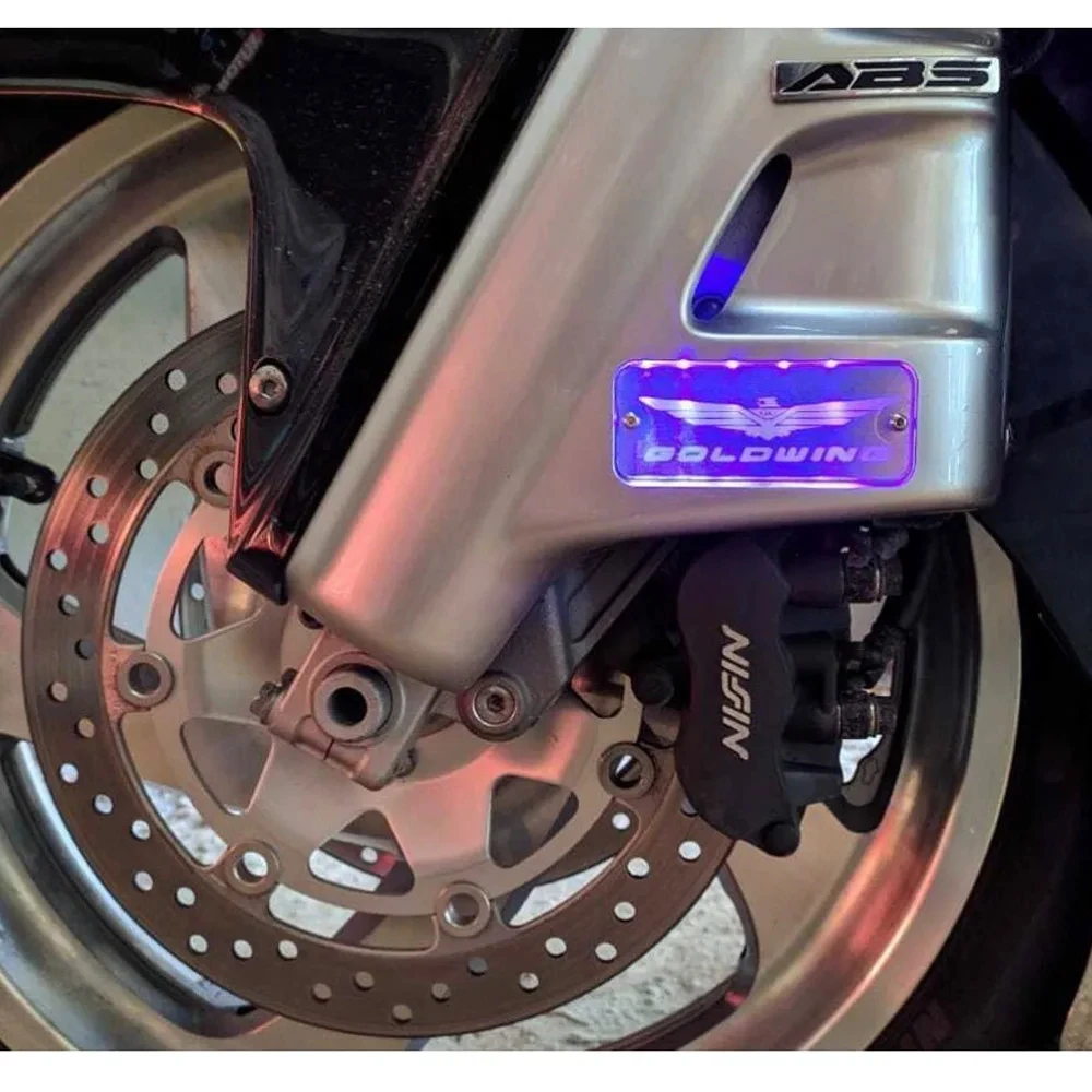 Gold Wing GL 1800 Moto Front Rocker Arm Led Decorative Cover Light Emitting Cover Cover for Honda Goldwing 2001-2017 GL1800