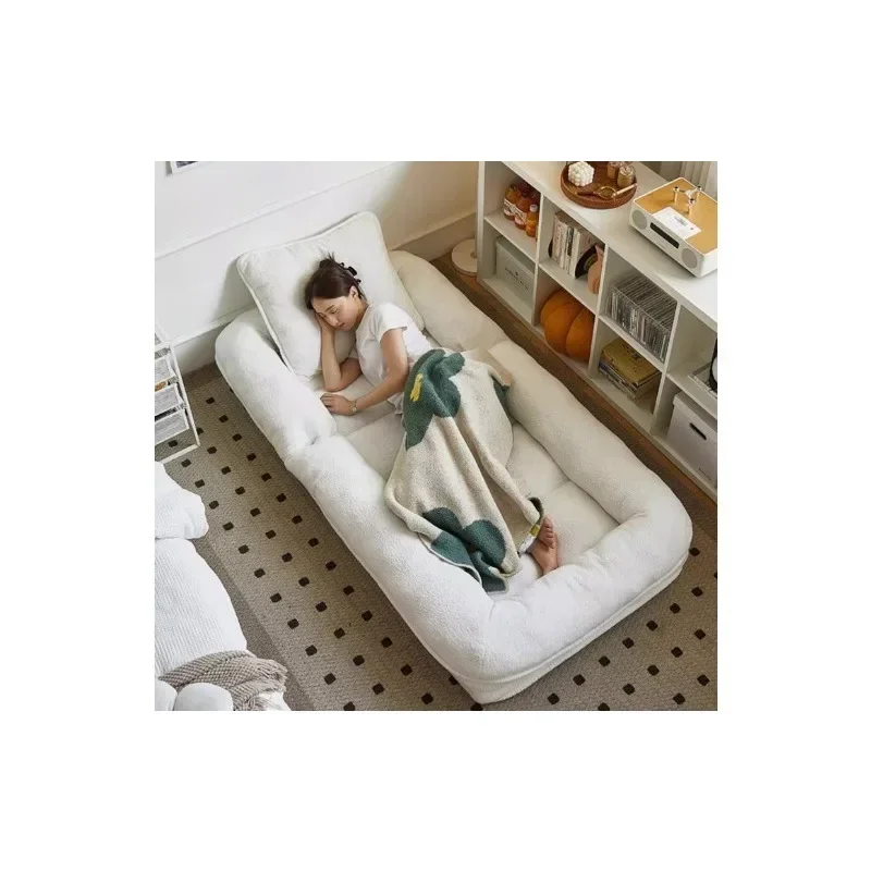 Human kennel lazy sofa, sleepable and reclining Internet celebrity tatami, folding dual-purpose large sofa