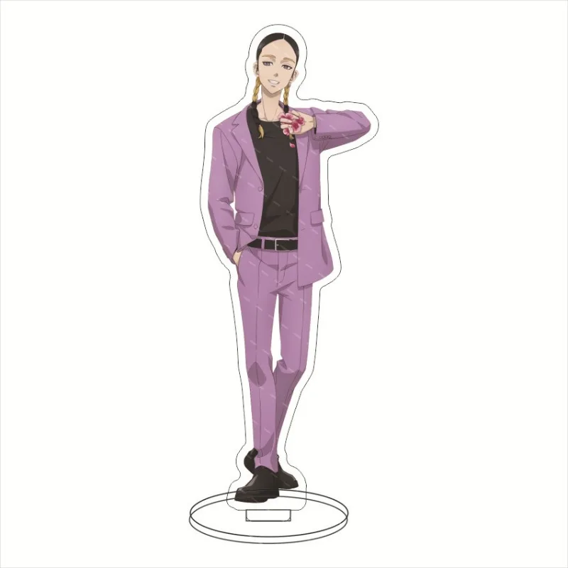 Anime Tokyo-revenge Acrylic Bracket Model Character Manjiro Sano Draken Model Desktop Decoration Standing Fan Collection Gift