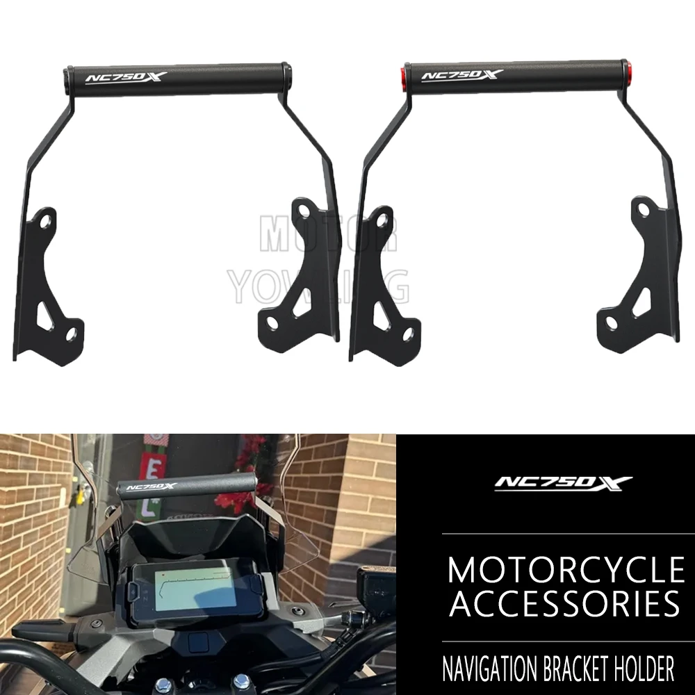 

For Honda NC750X NC 750 X 750X NC750 DCT 2021-2023 2024 Motorcycle Phone Holder Stand Support GPS Navigation Bracket Accessories