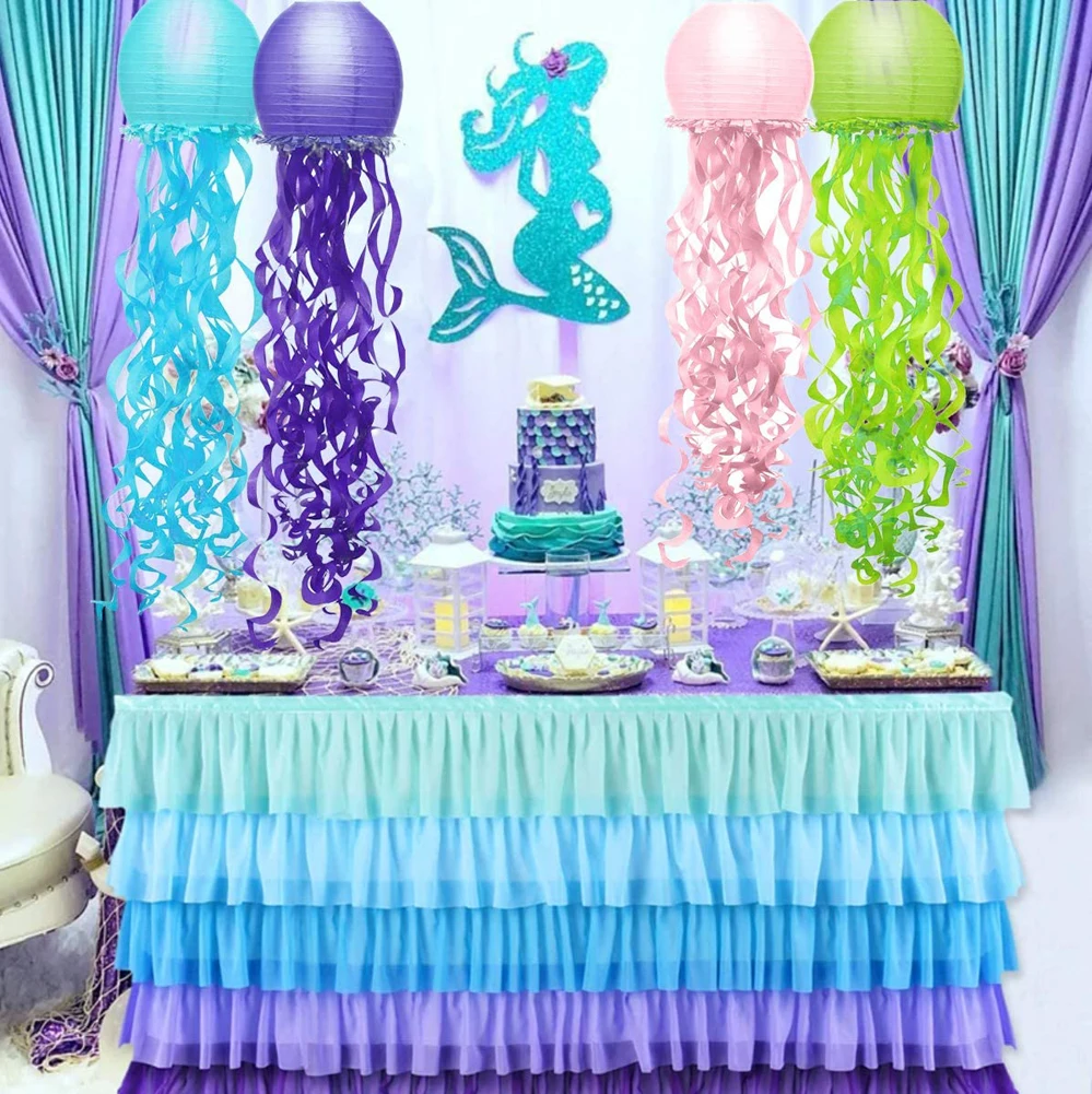 Lanternas de papel de água-viv - Baby Nursery Ocean Theme avaliação e preço