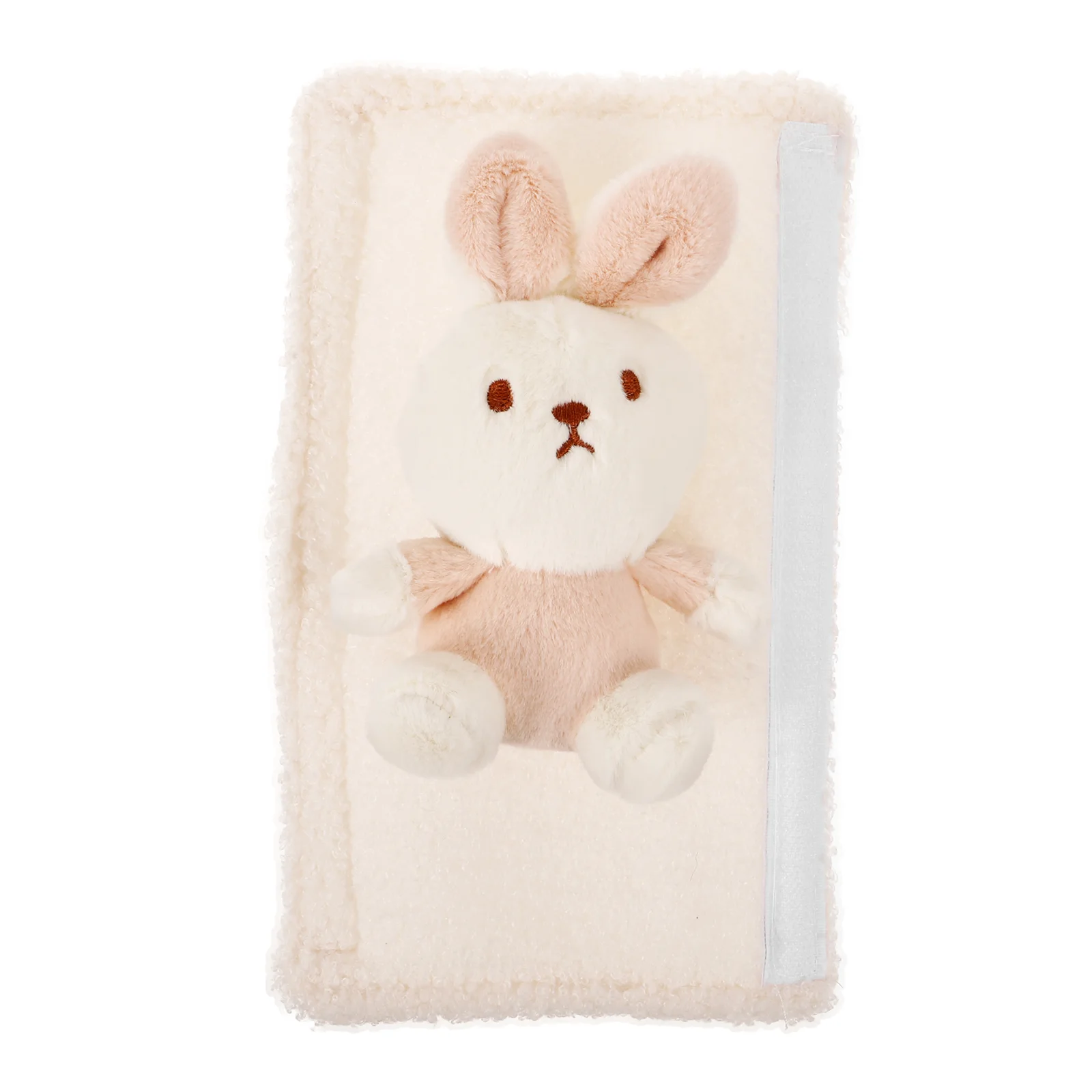 Car Cushion Shoulder Pad Protector Soft Plush Bunny Design Cartoon Car Accessories Women Safety Belt Holder Anti