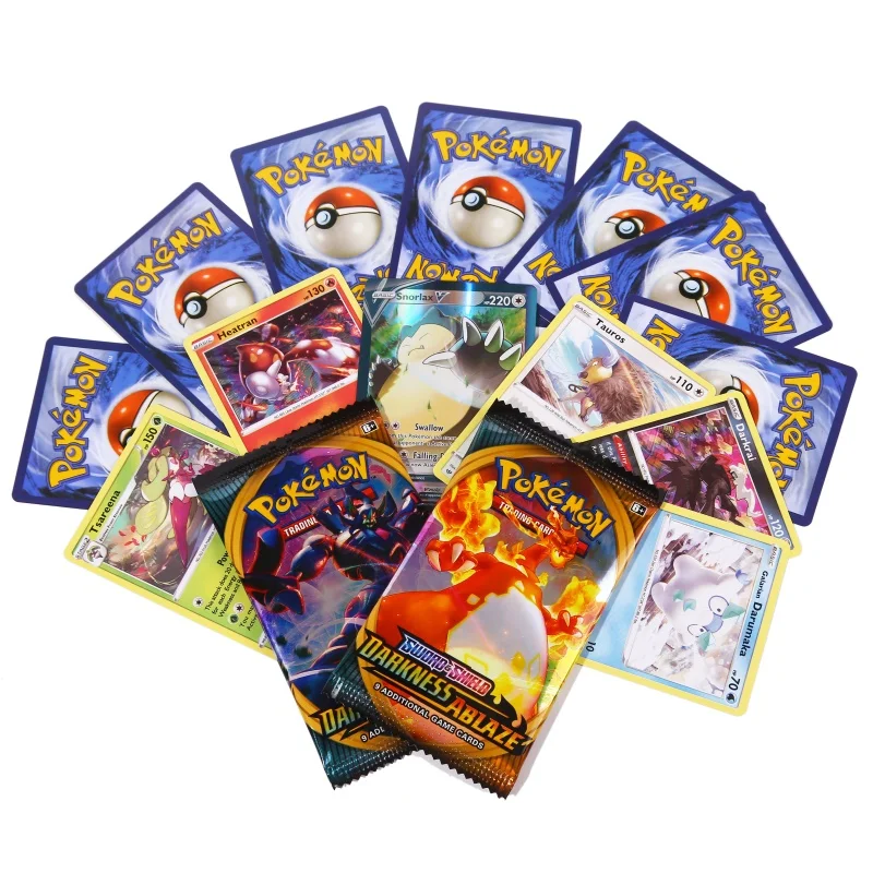 324Pcs English version Pokémon TCG: Sword shield Darkness Ablaze  Booster Box Pokemon Cards 36 Pack Box