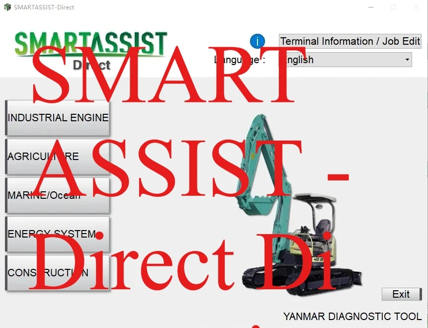 AutoDVD SMARTASSIST -Direct Diagnostic V2.47 UNLOCK for Yanmar