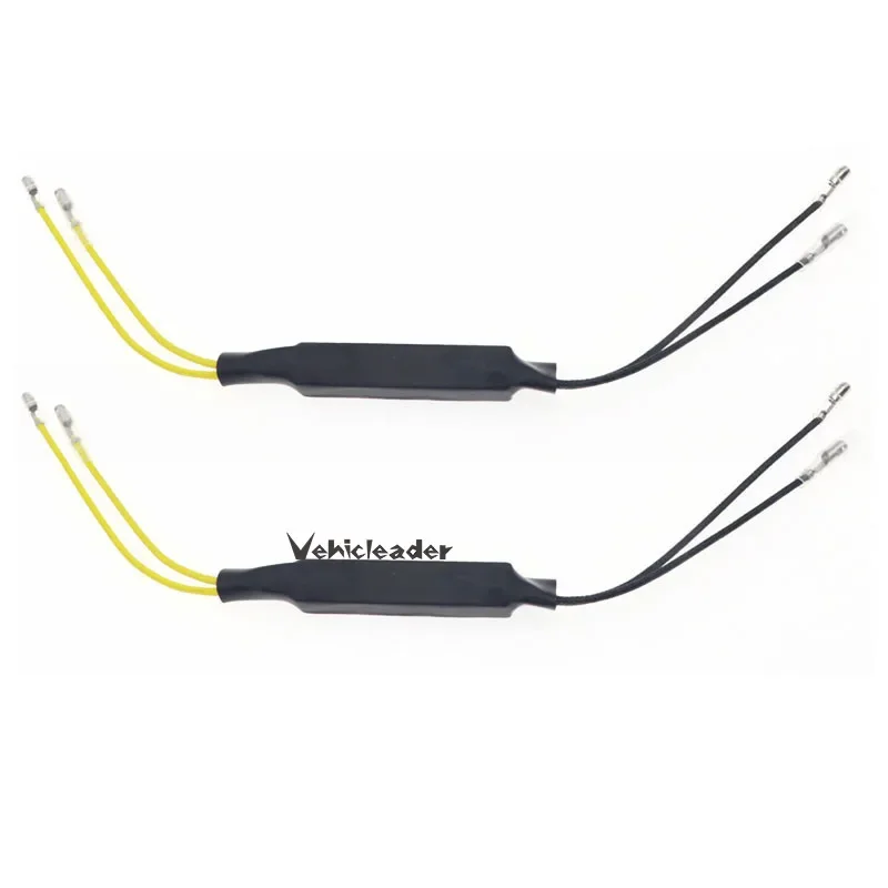2x/4x 12V Motorcycle Turn Signal Light Flashing Adapter Fixing Error Indicator LED Decoder LED Lamp Canceller Fog Lamp Resistor