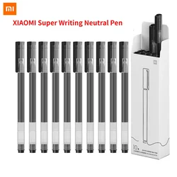 Xiaomi Super Durable Writing Sign Pen 0.5mm Gel Pen Signing Pens Smooth Switzerland Refill Red Black Ink Pen Ballpoint Pen